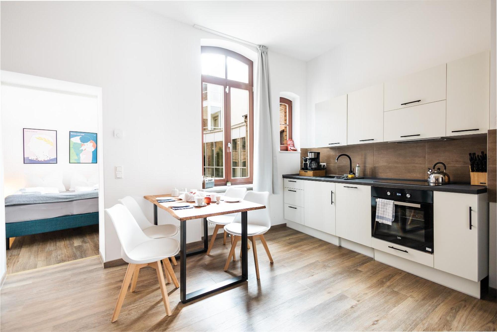 Apartments Am Neuen Theater - Altstadt - Zentral - Kueche - Wifi - Powered By Ko-Living Halle (Saale) Exterior foto
